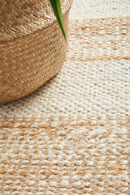 Boreen Flax Jute Runner Rug