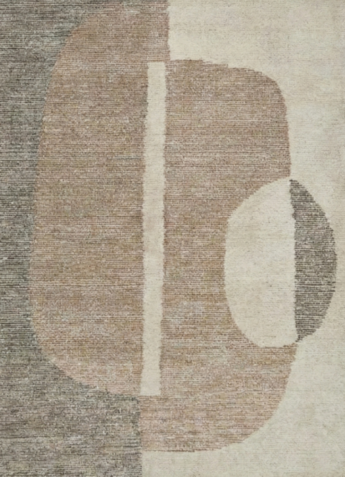Narrabeen Brown Wool Rug ‚Äî natural texture, The Inspire Home