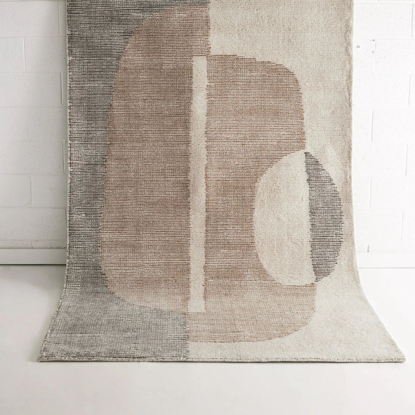 Narrabeen Brown Wool Rug