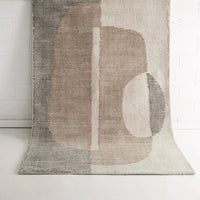 Narrabeen Brown Wool Rug