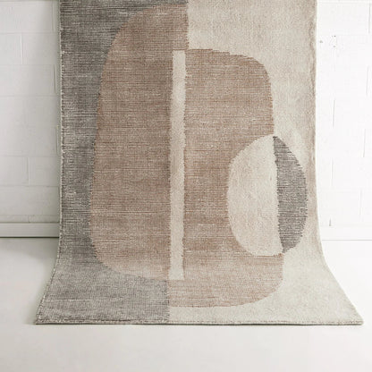 Narrabeen Brown Wool Rug