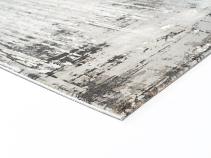 Noosa Silver Polyester Rug