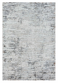 Noosa Silver Polyester Runner Rug