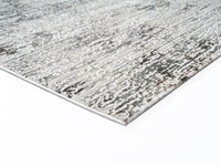 Noosa Silver Polyester Runner Rug