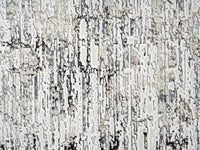 Noosa Silver Polyester Runner Rug