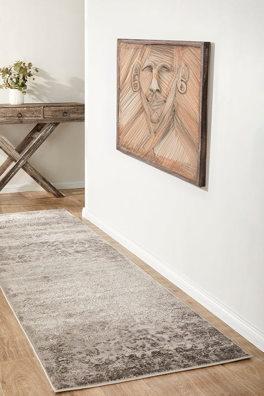 Portsea Silver Runner Rug
