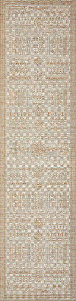 Yeppoon Driftwood Beige Runner Rug