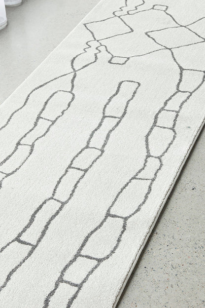 Wategos Ash Grey Runner Rug