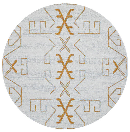 Wategos Brass Round Rug
