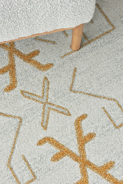 Wategos Brass Round Rug