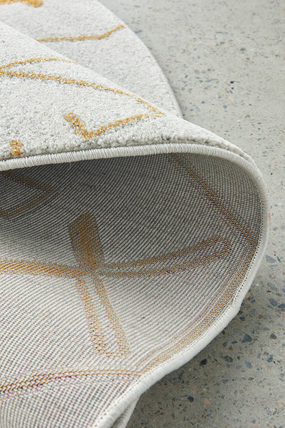 Wategos Brass Round Rug