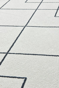 Wategos Bracken Silver Round Rug