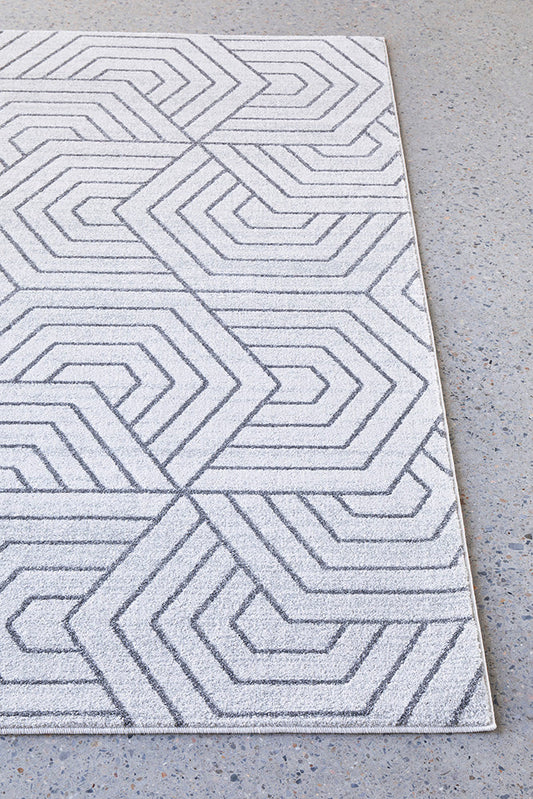 Wategos Bracken Silver Rug