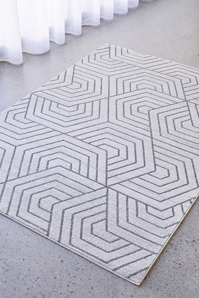 Wategos Bracken Silver Rug