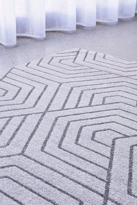 Wategos Bracken Silver Rug