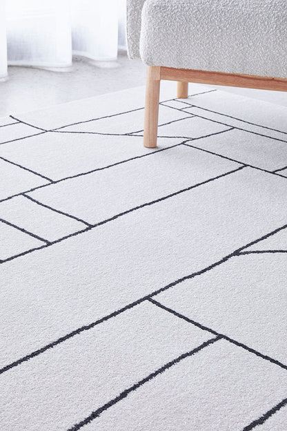 Wategos Spinifex Silver Rug