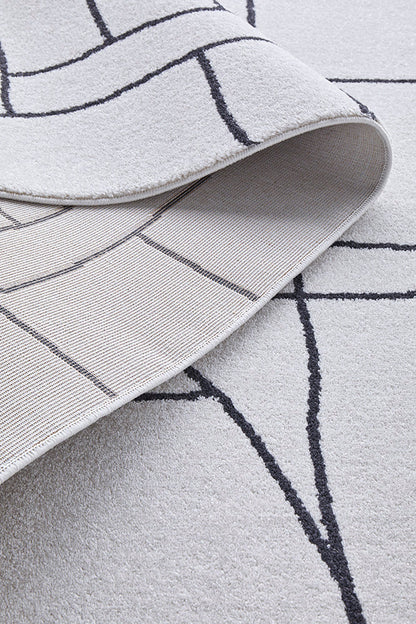 Wategos Spinifex Silver Rug