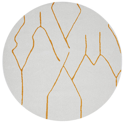 Wategos Gold Round Rug