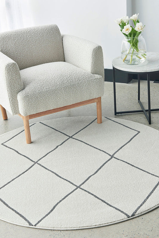 Wategos Natural Round Rug