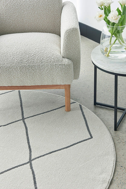 Wategos Natural Round Rug