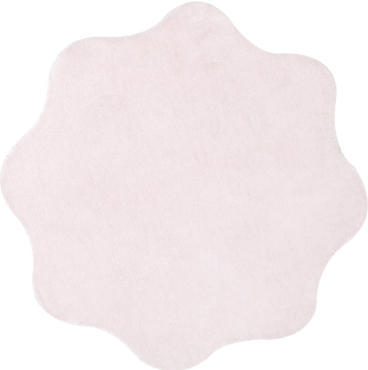 Wooli Pink Round Rug