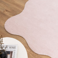 Wooli Pink Round Rug