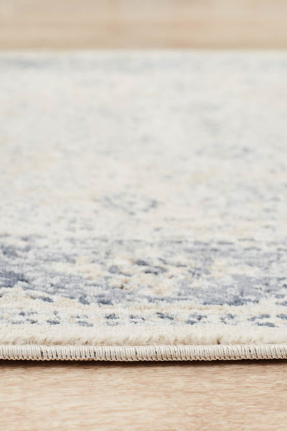 Milton Sand Silver Runner Rug