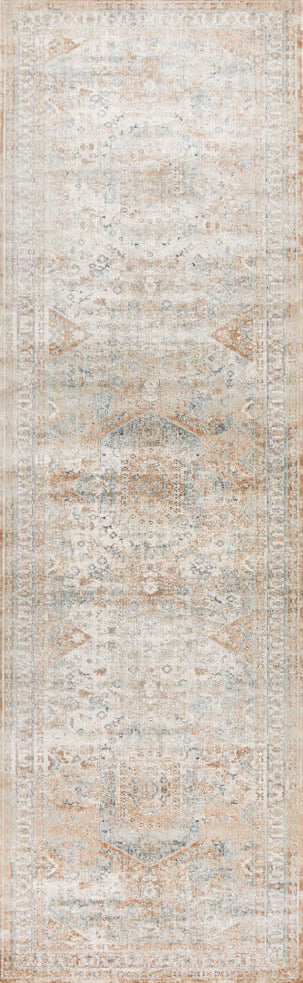 Milton Beige Runner Rug