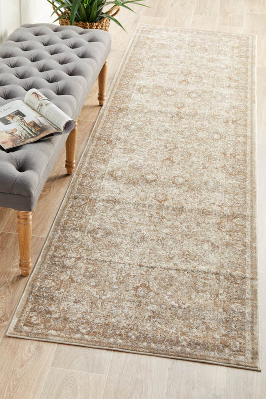 Milton Cream Runner Rug
