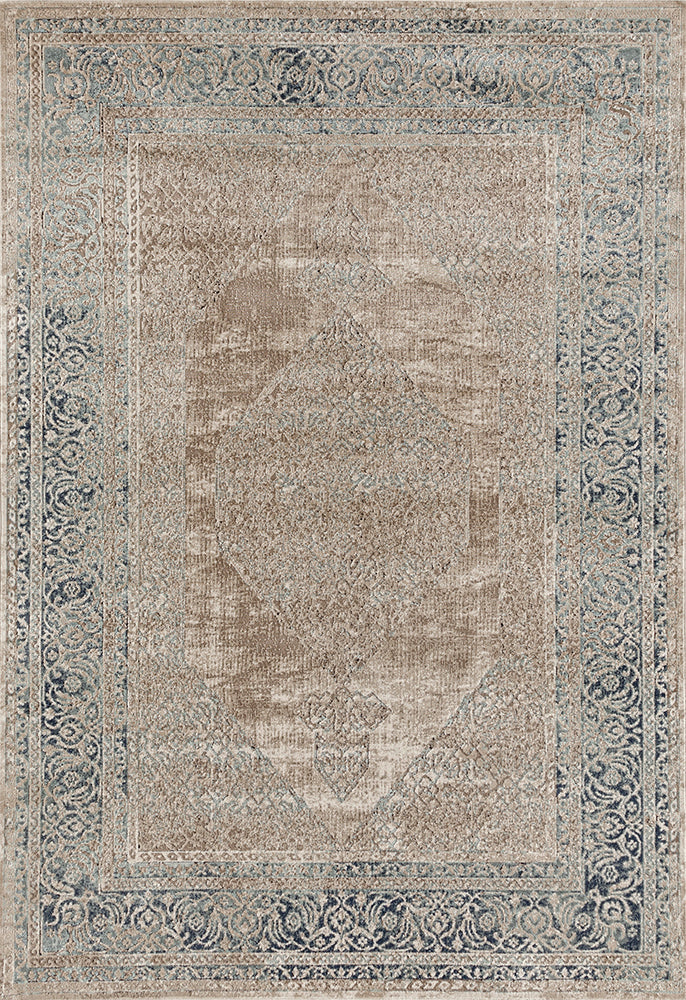 Milton Ecru Brown Rug