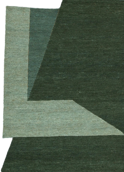 Paynesville Green Jute Rug ‚Äî natural woven fibre, The Inspire Home