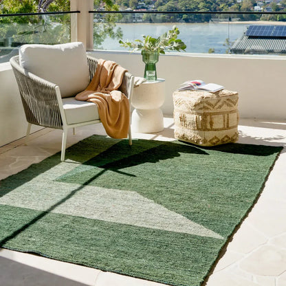 Paynesville Green Jute Rug