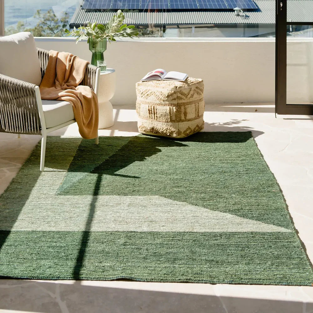 Paynesville Green Jute Rug