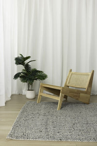 Pine Silver Wool & Cotton Rug