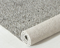 Pine Silver Wool & Cotton Rug