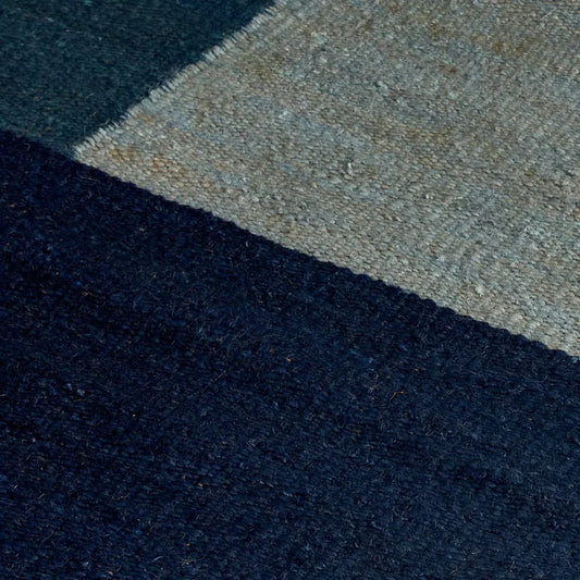 Pottsville Blue Jute Rug