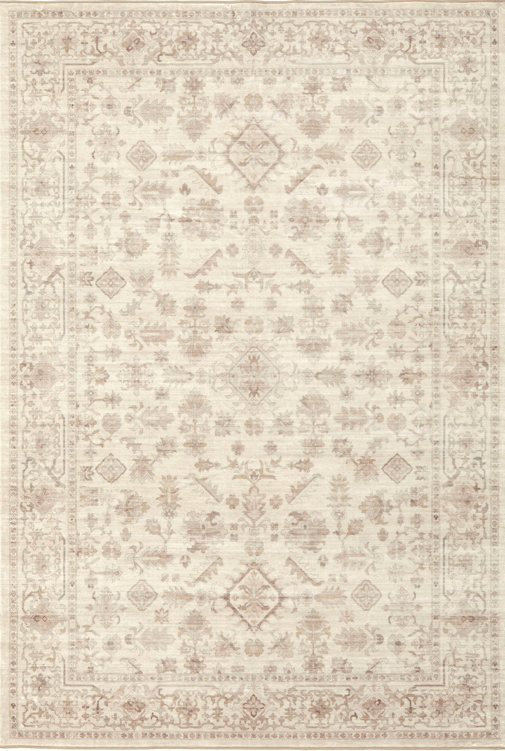 Mossman Driftwood Natural Washable Rug