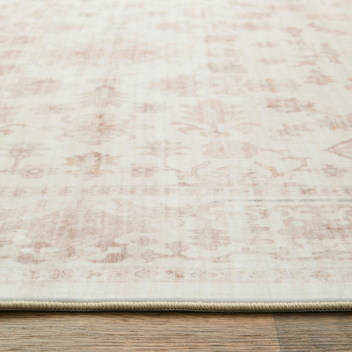 Mossman Driftwood Natural Washable Rug