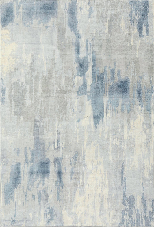 Mossman Blue Washable Rug