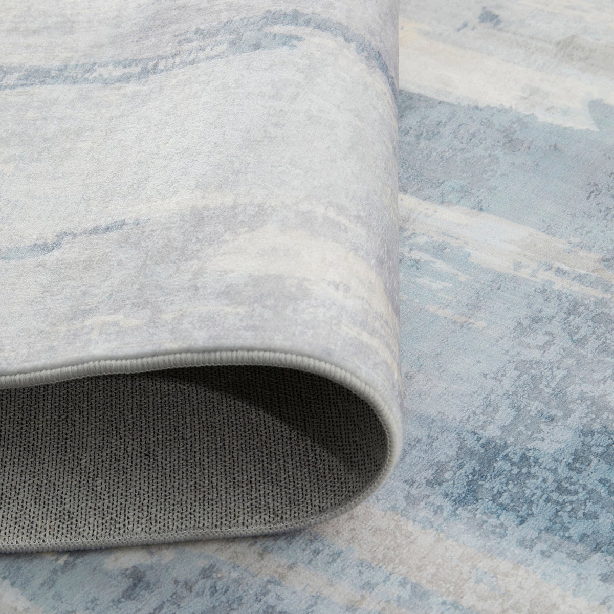 Mossman Blue Washable Rug