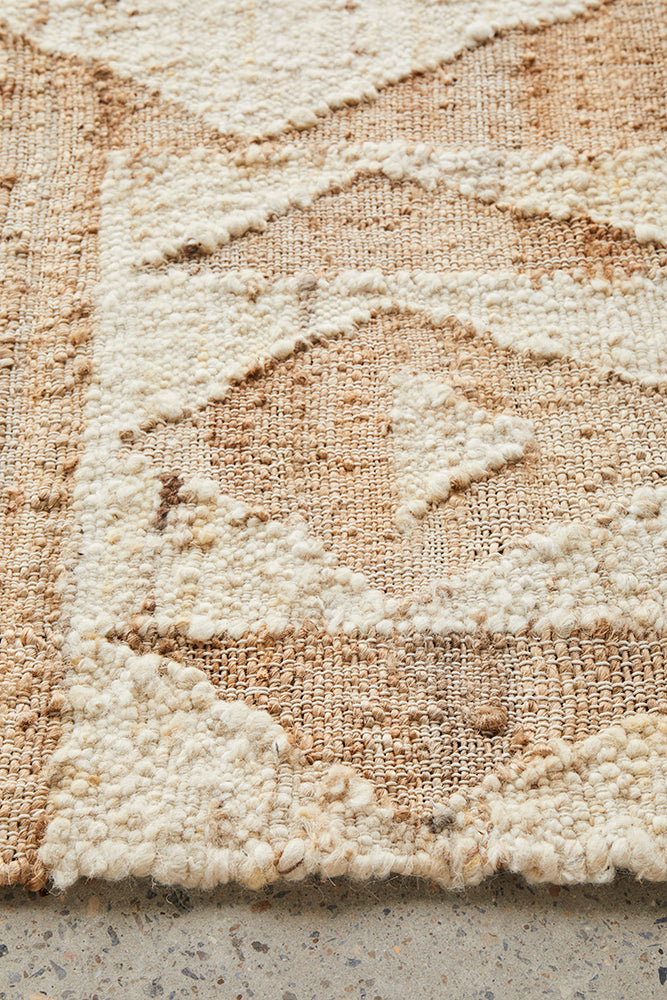 Exmouth Natural Wool & Jute Rug