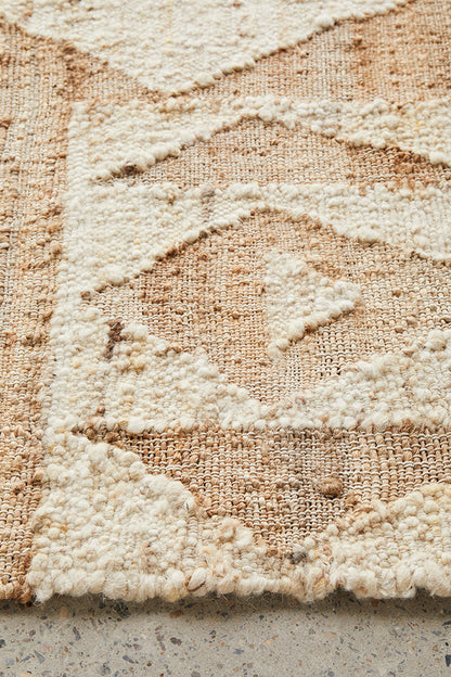 Exmouth Natural Wool & Jute Rug