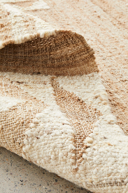Exmouth Natural Wool & Jute Rug