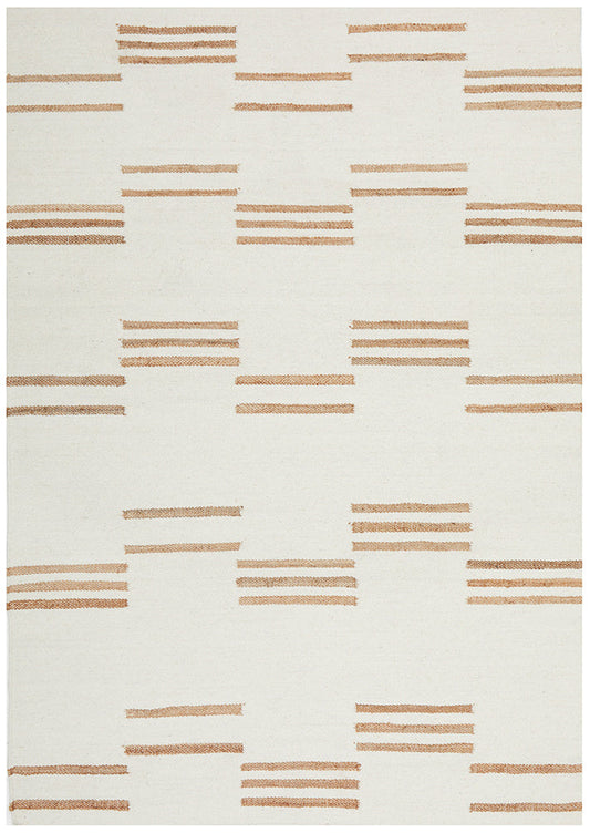Exmouth Sandstone Wool & Jute Rug