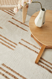 Exmouth Sandstone Wool & Jute Rug