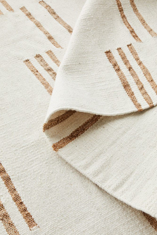 Exmouth Sandstone Wool & Jute Rug