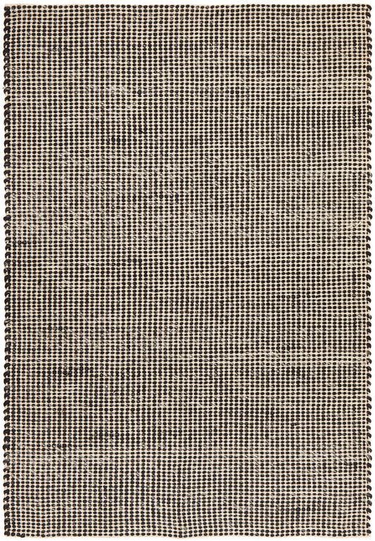 Bicheno Black Wool Rug