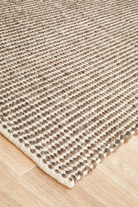 Bicheno Brown Wool Rug