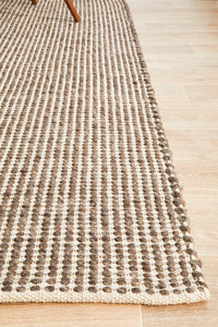 Bicheno Brown Wool Rug