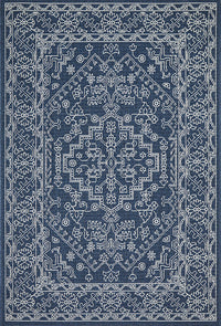 Hyams Navy Rug